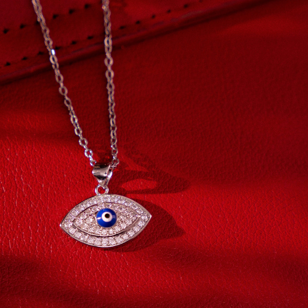Amorie Evil Eye Necklace - Swashaa