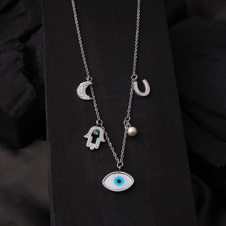 Drew Charms Necklace - Swashaa