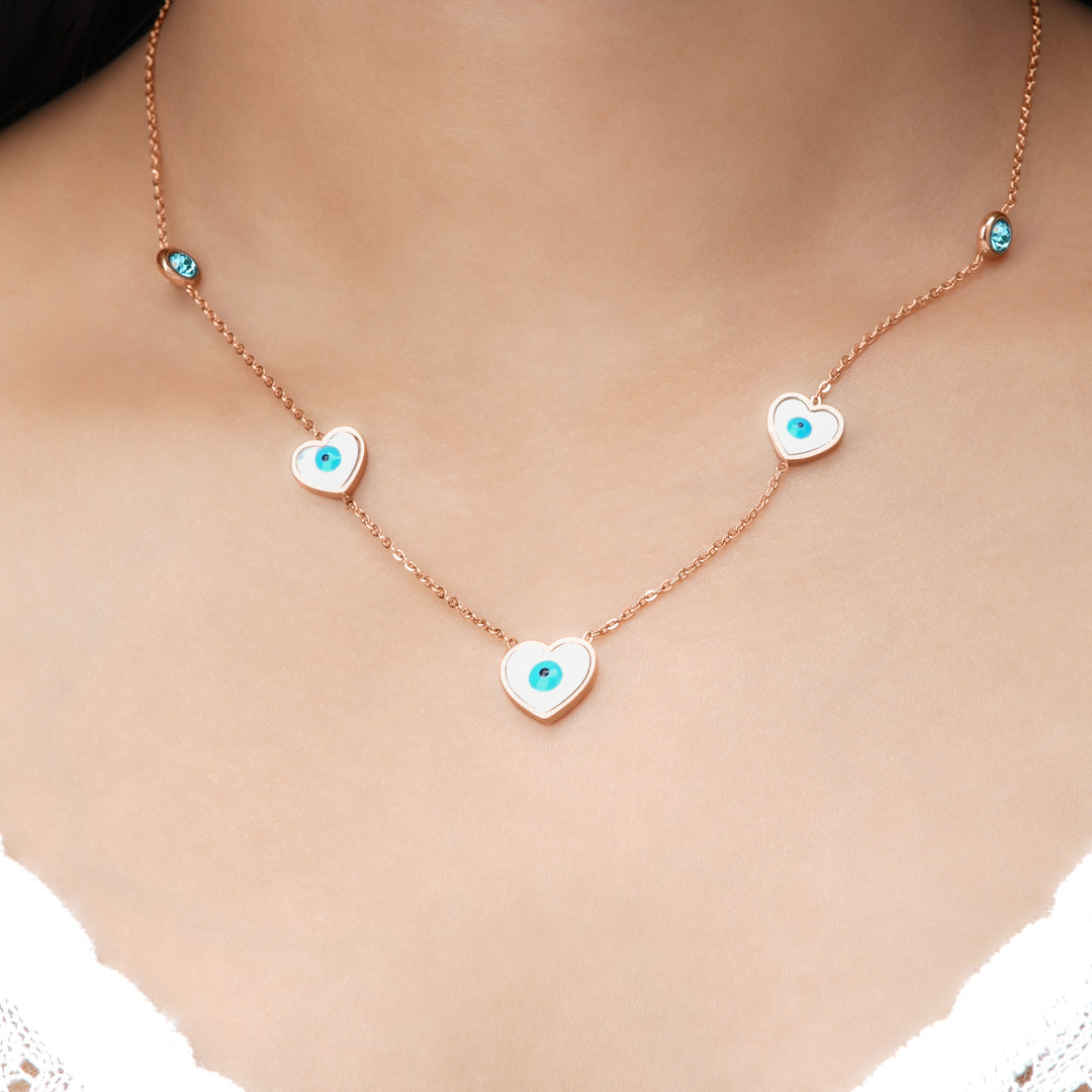 Elle Heart Necklace - Swashaa