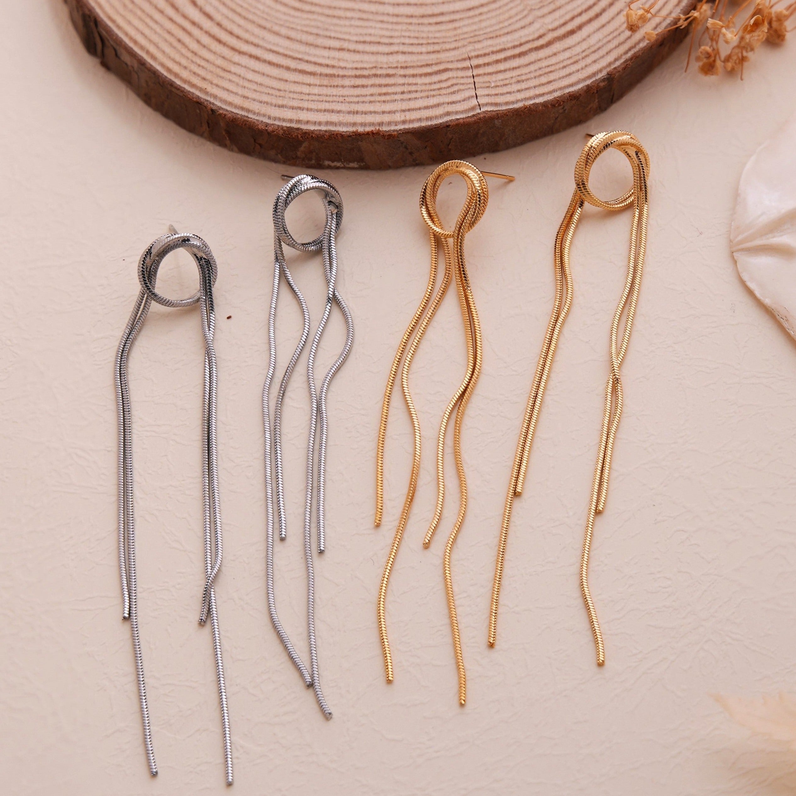 Elsa Thread Earrings