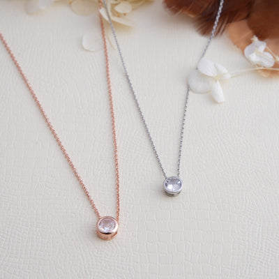 Solitaire Necklace