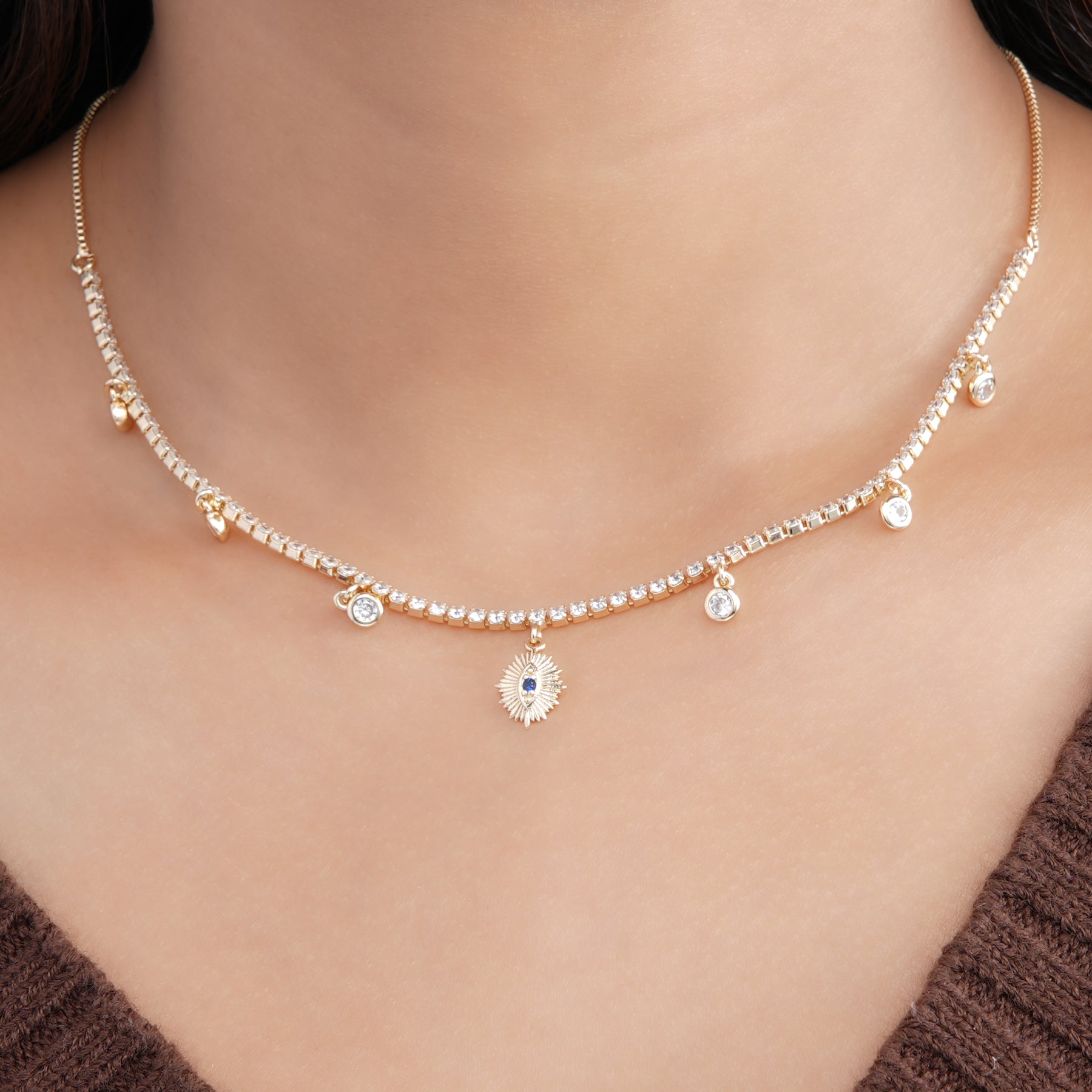 Korean Diamond Pearl Splicing Pearl Choker Necklace Simple And Elegant  Fashion Jewelry For Women From Efwmz, $32.62 | DHgate.Com