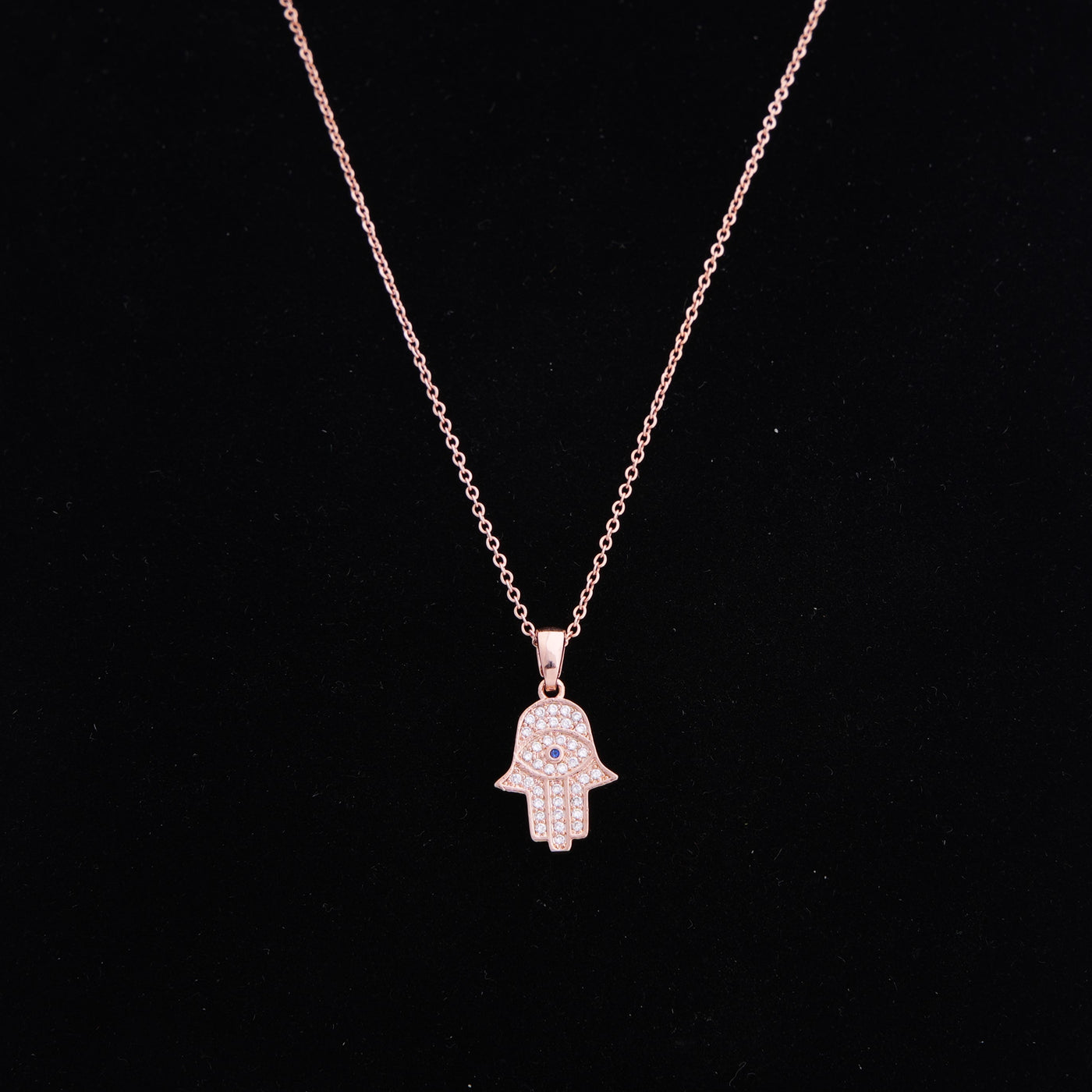 Grace Hamsa Necklace - Swashaa