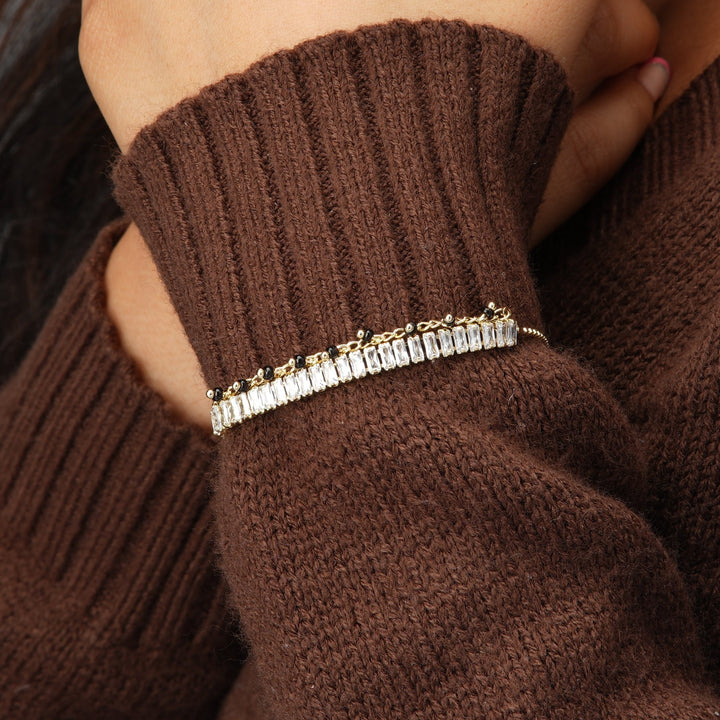 Dia Mangalsutra Bracelet - Swashaa