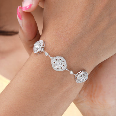 Alexandria Diamond Bracelet - Swashaa