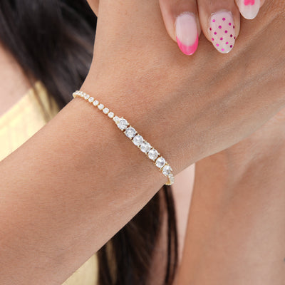 Cilicia Diamond Bracelet - Swashaa