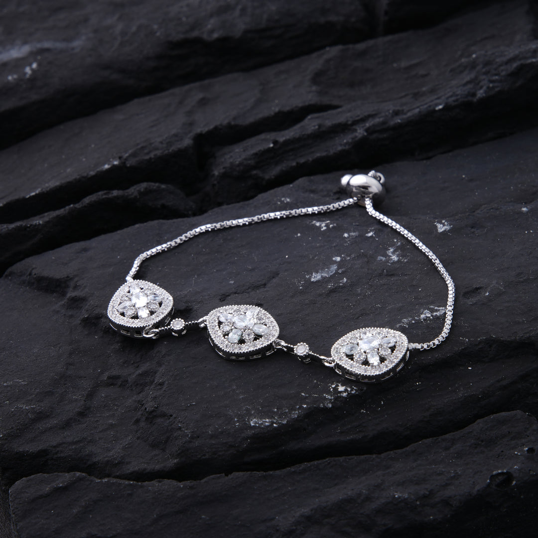 Alexandria Diamond Bracelet - Swashaa