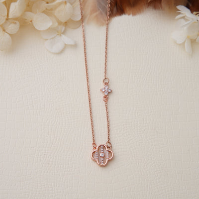 Spring Clover Necklace