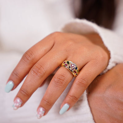 Rasam Diamond Ring - Swashaa
