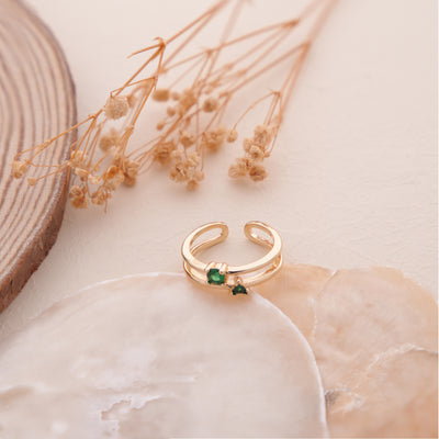 Nia Emarald Ring