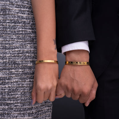 Royal Roman Couple Bracelet - Swashaa