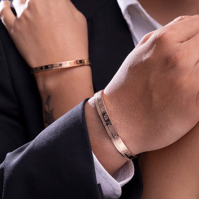 Royal Roman Couple Bracelet - Swashaa