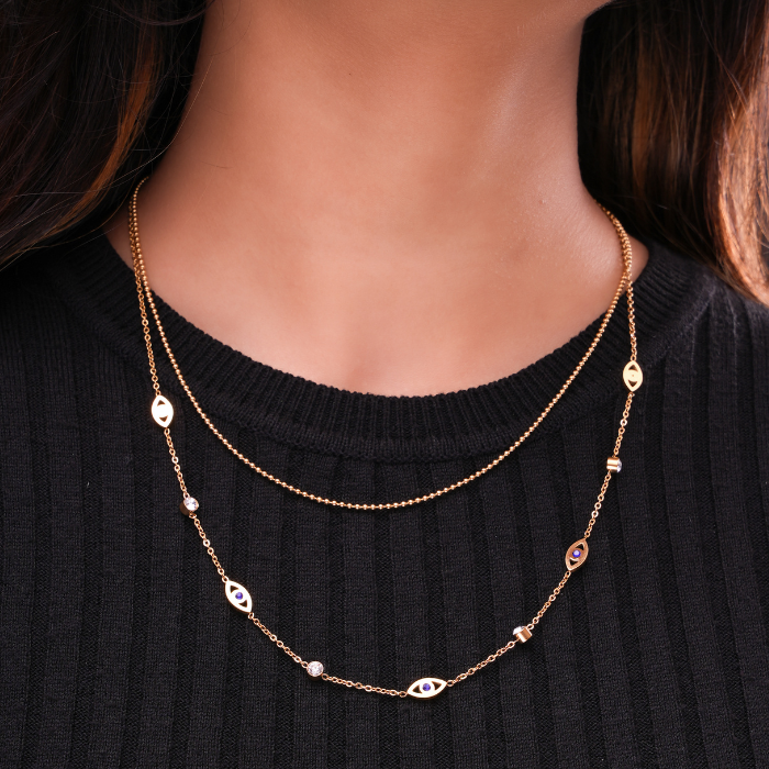 Angel Eye Necklace - Swashaa