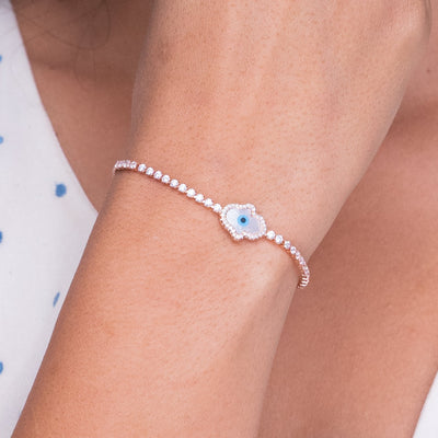 Mila Hamsa Bracelet - Swashaa
